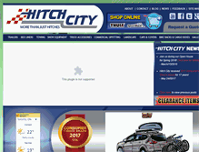 Tablet Screenshot of hitchcity.com